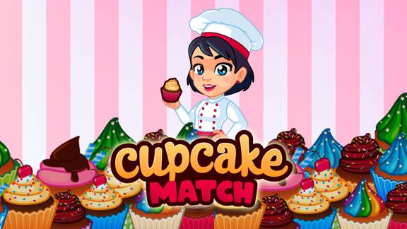 《Cupcake Match》英文版：是一款休闲益智游戏