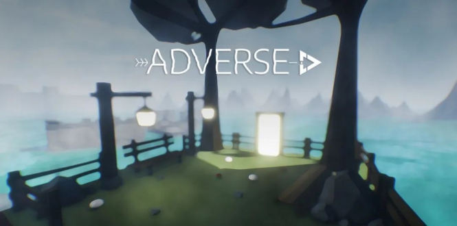 《ADVERSE》英文版：是一款街机风格的第一人称平台跑酷类动作游戏