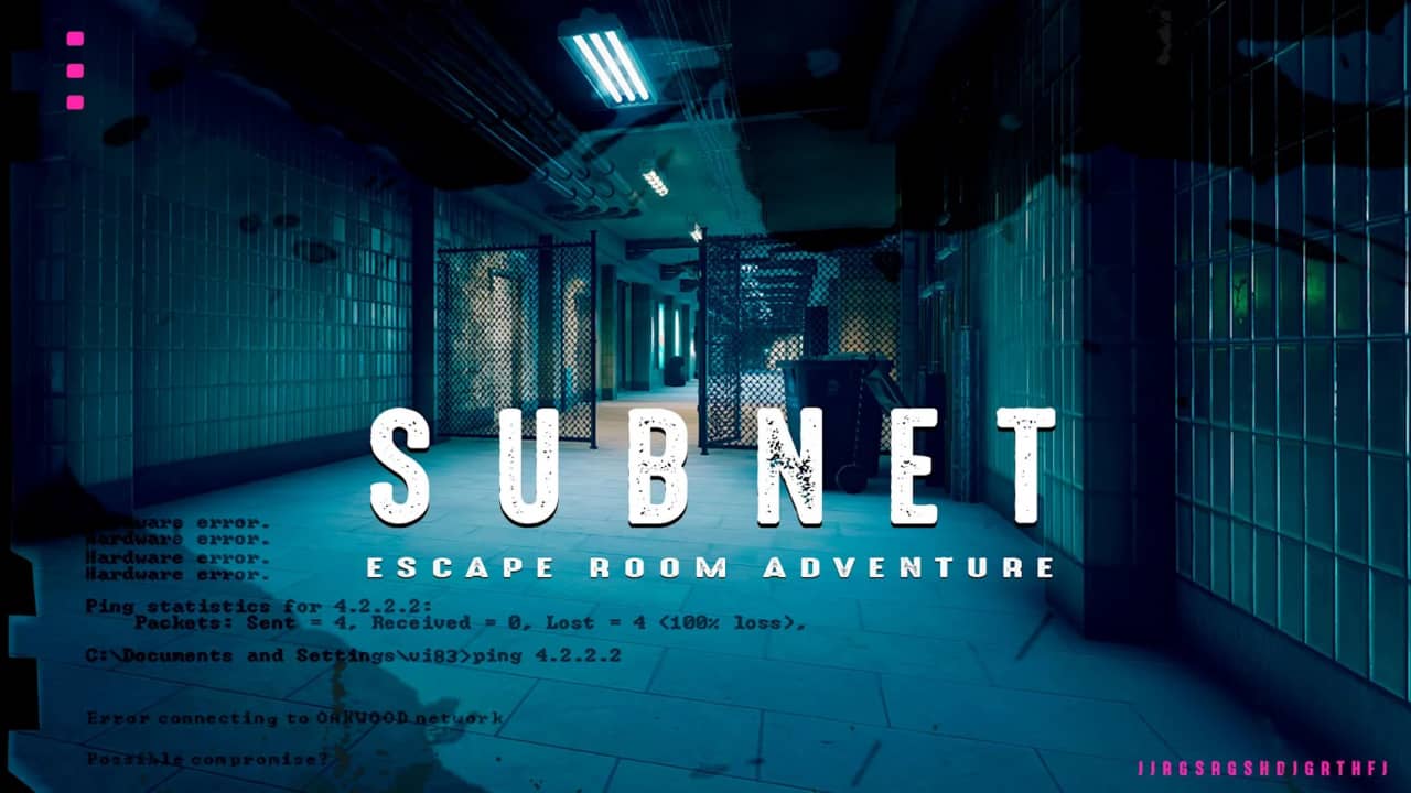 地铁子网：密室逃生室探险 Subnet: Escape Room Adventure